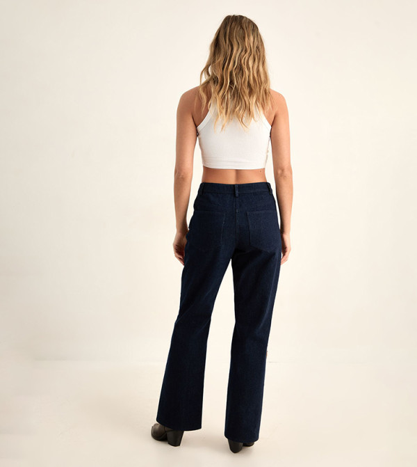 Nasty Gal Nasty Gal - Brown Straight Jeans