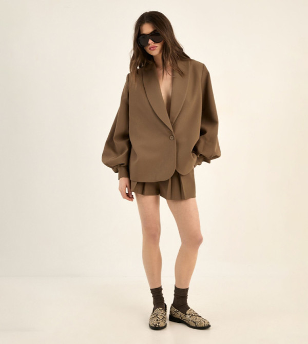 Nasty Gal Nasty Gal - Brown Blazers