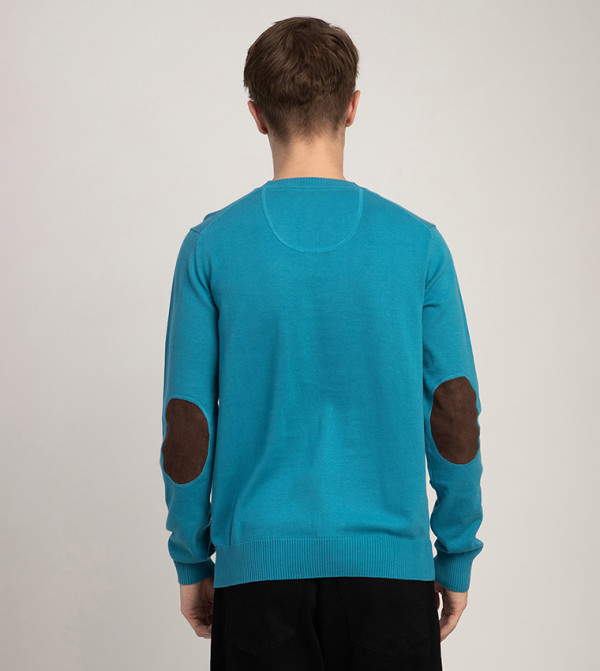 بيفرلي هيلز بولو كلوب  سترات بياقة V  - أزرق Sweaters