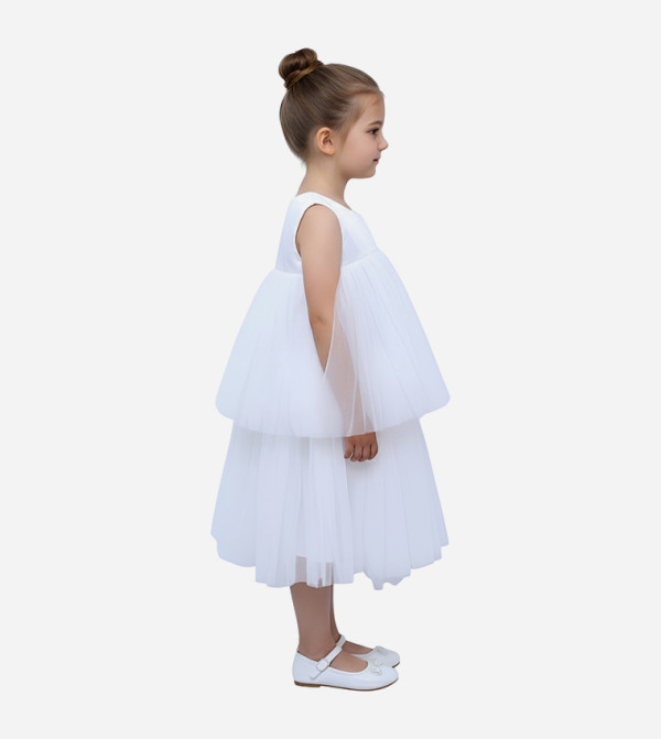 BIDANI twirl-worthy-styles-k - White Casual Dress
