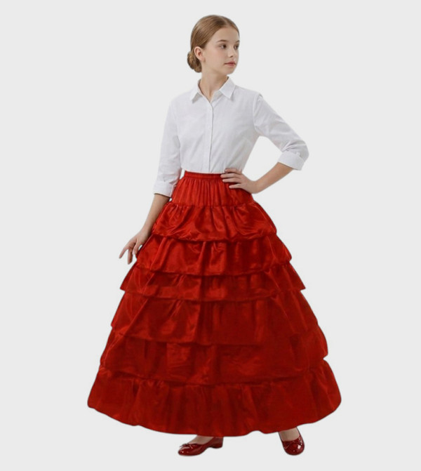 BIDANI  Skirts & Dividers - Red Skirts & Dividers