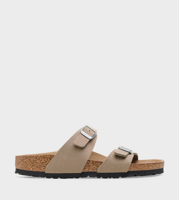 بيركنستوك  heatwave-ready-w - بني  Flat Sandals