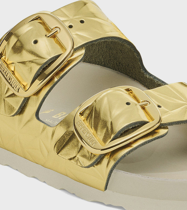 بيركنستوك  صنادل - ذهبي Flat Sandals