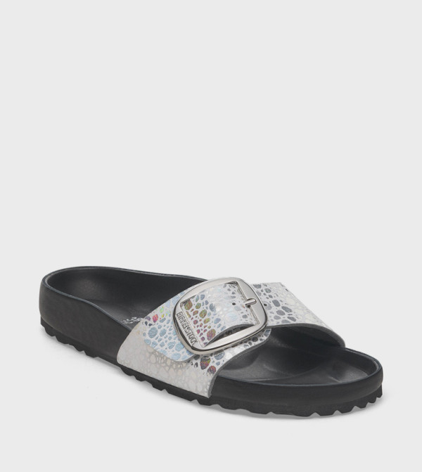 بيركنستوك بيركنستوك - فضي الصنادل المسطحة