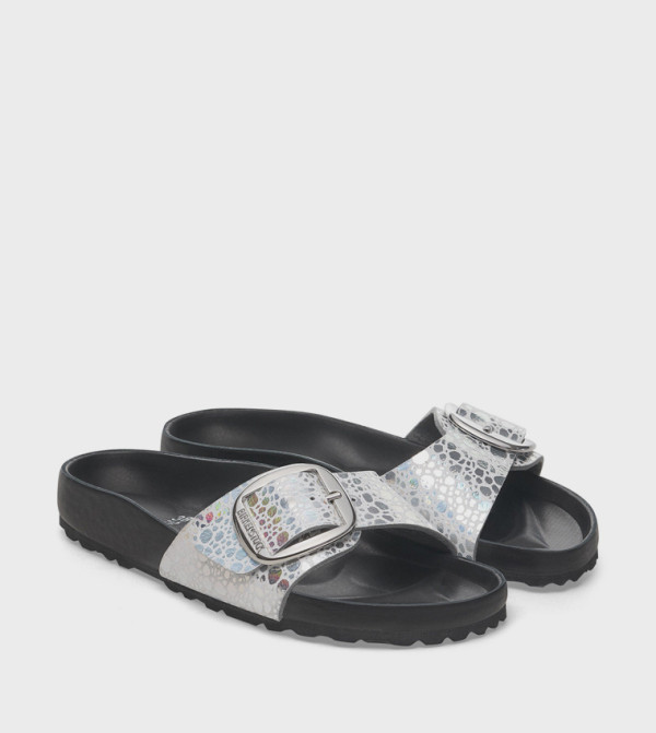 بيركنستوك بيركنستوك - فضي الصنادل المسطحة