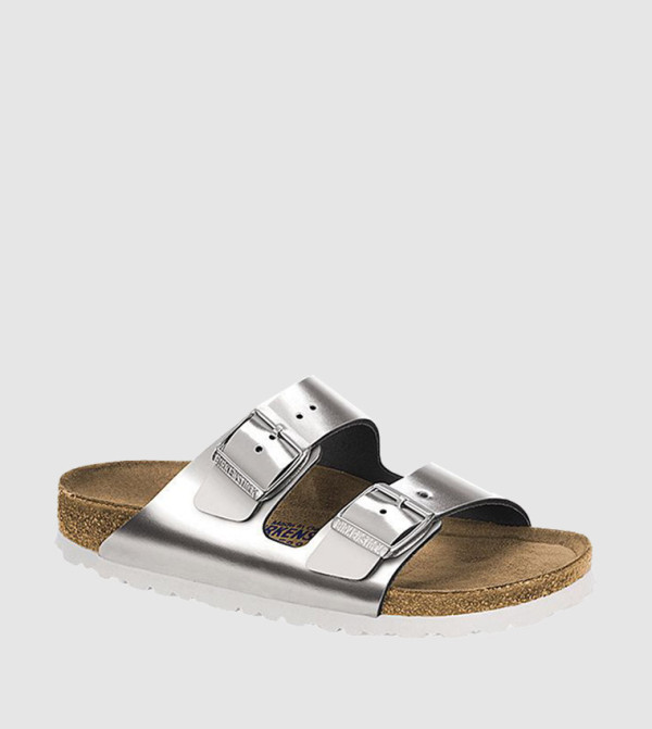 Birkenstock Influencers - Silver Sandals