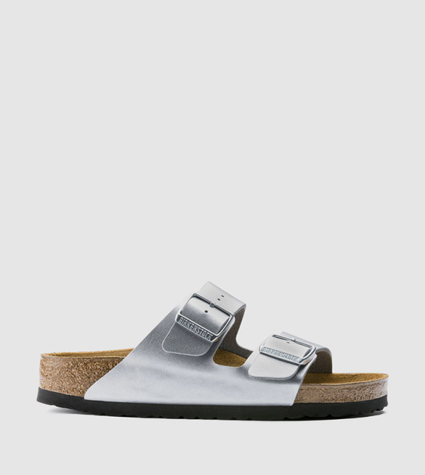 Birkenstock  - Silver Slides
