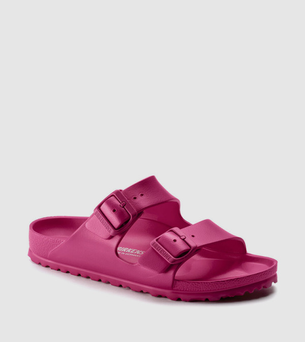 Birkenstock  Sandals - Magenta Flat Sandals