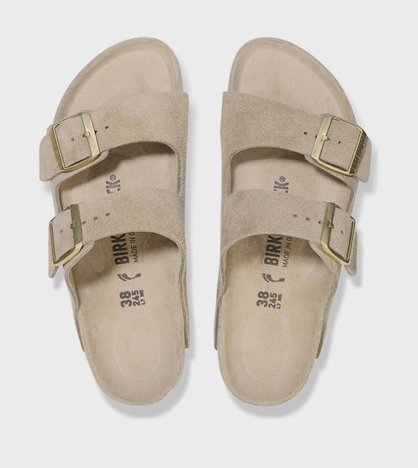 بيركنستوك بيركنستوك - بيج Flat Sandals