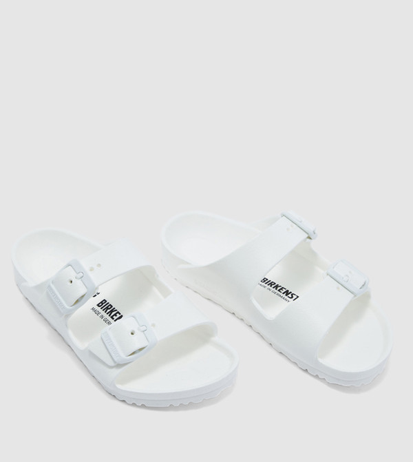 Birkenstock Slides Men - White Casual Sandals