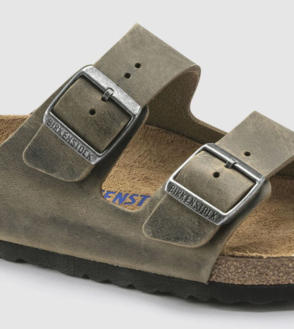 Birkenstock modest wear - Green Slides