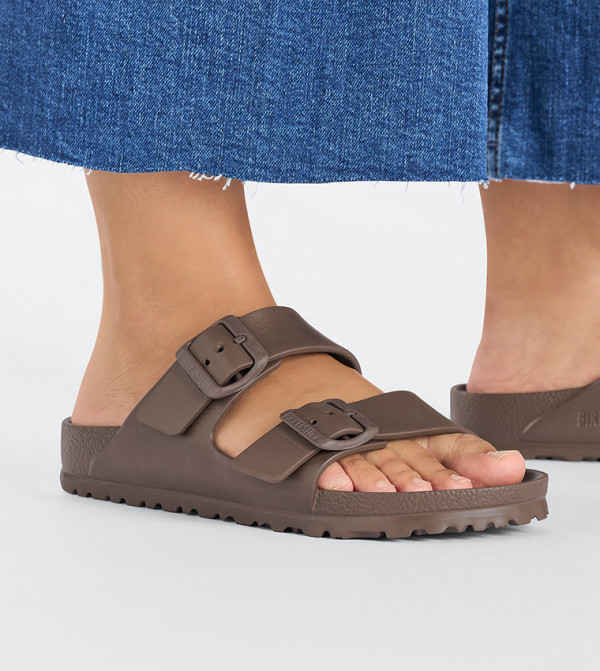 Birkenstock  Flat Sandals - Brown Flat Sandals