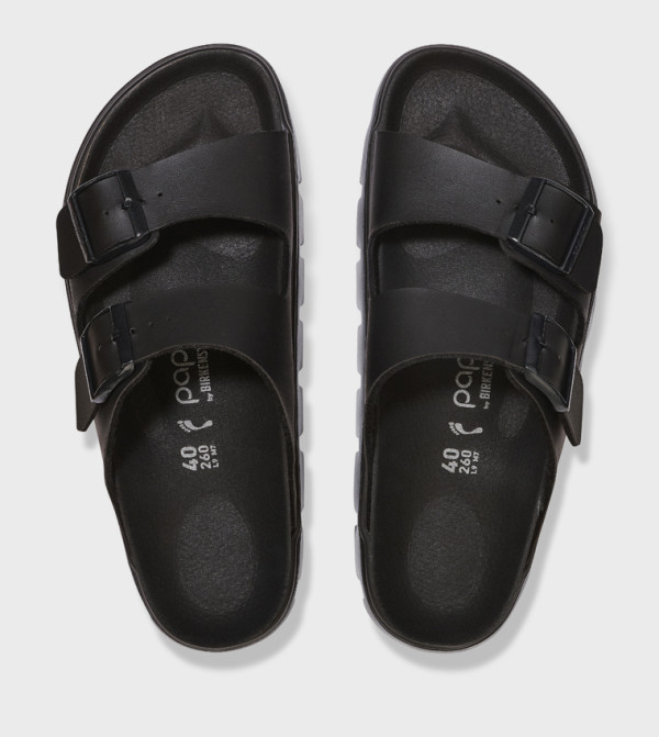 Birkenstock  summer-workwear-w - Black Flat Sandals