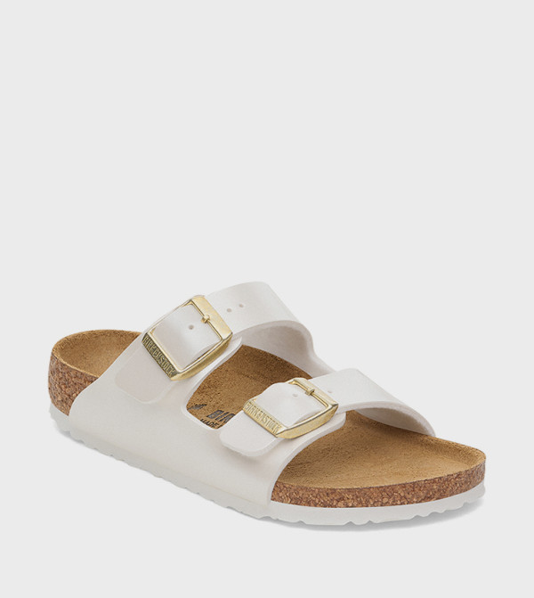 بيركنستوك بيركنستوك - أبيض صنادل كاجوال