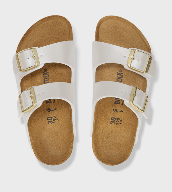 بيركنستوك بيركنستوك - أبيض صنادل كاجوال