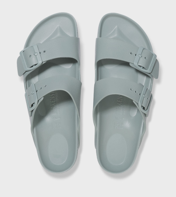 Birkenstock  Shoes - Grey Flat Sandals
