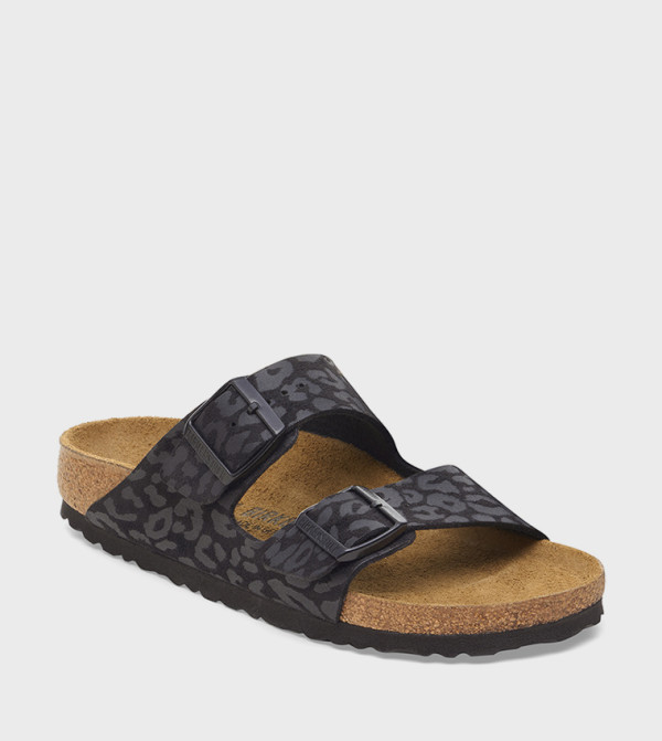 Birkenstock  Shoes - Black Flat Sandals
