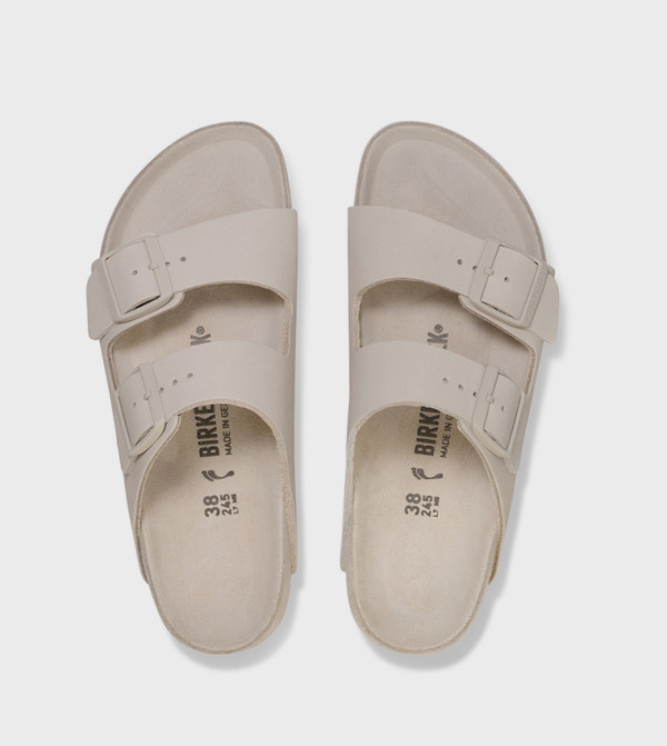 Birkenstock birkenstock-arizona - Grey Flat Sandals
