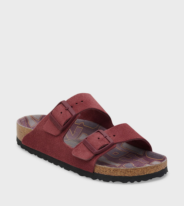 Birkenstock Sandals - Purple Flat Sandals