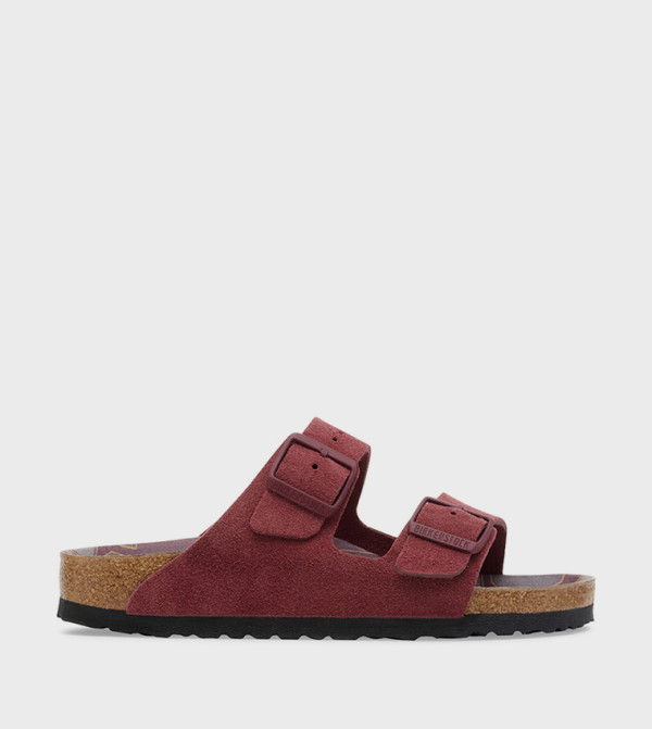 Birkenstock Sandals - Purple Flat Sandals