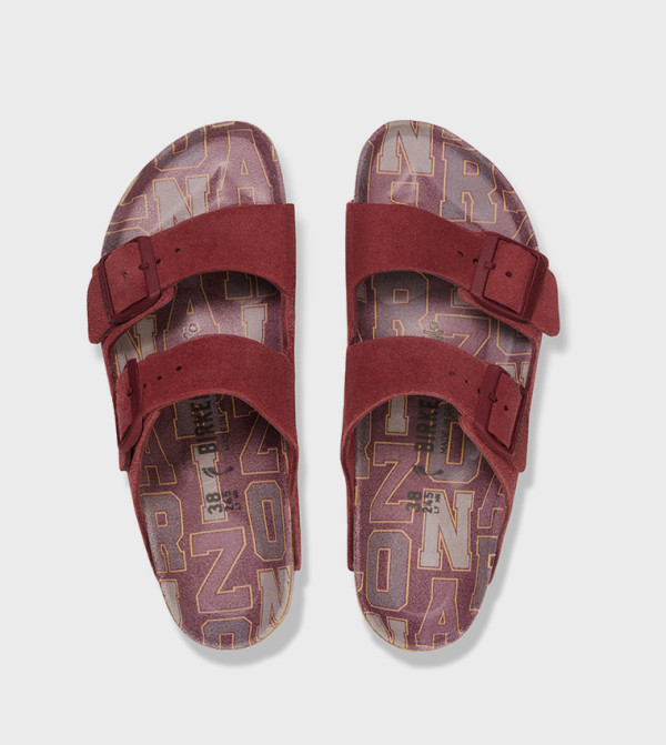 Birkenstock Sandals - Purple Flat Sandals