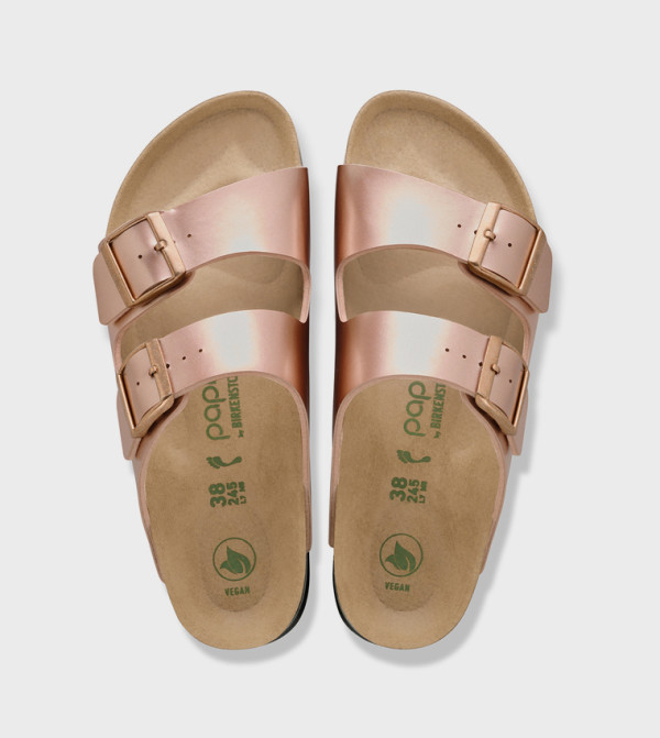بيركنستوك  الصنادل المسطحة - بني  Flat Sandals