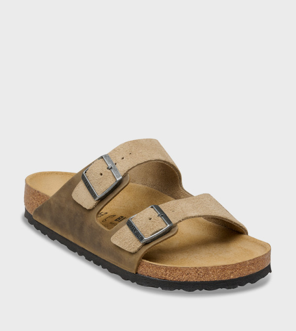 Birkenstock Birkenstock - Khaki Casual Sandals