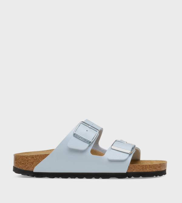 بيركنستوك  birkenstock-arizona - أزرق الصنادل المسطحة