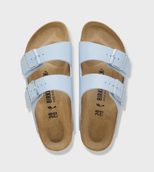 بيركنستوك  birkenstock-arizona - أزرق الصنادل المسطحة