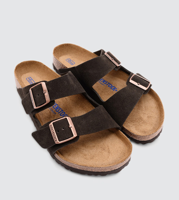 Birkenstock modest wear - Dark Brown Slippers