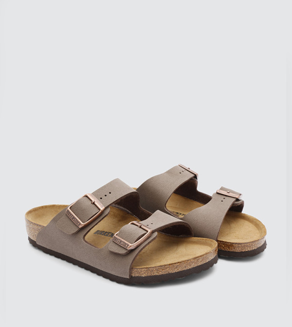 Birkenstock  - Brown Flat Sandals