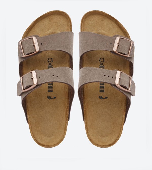 Birkenstock  - Brown Flat Sandals
