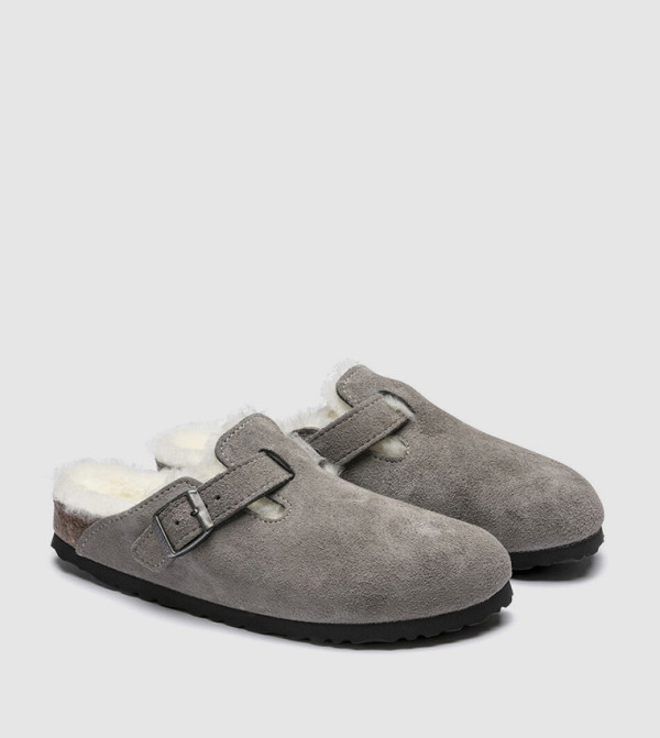 Birkenstock  - Grey clogs