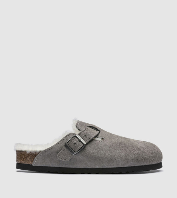 Birkenstock  - Grey clogs