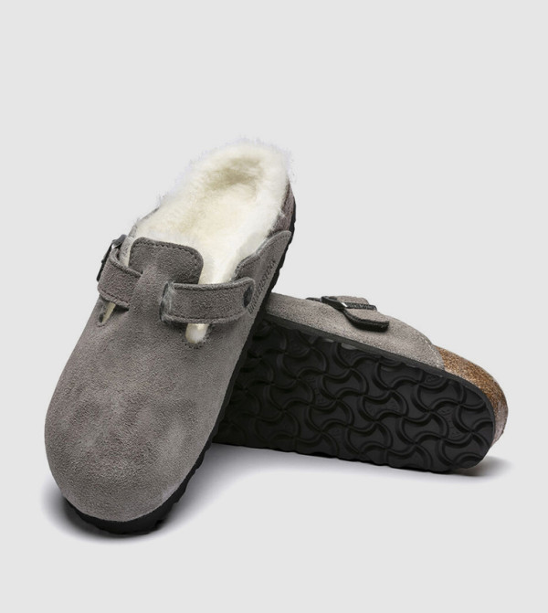 Birkenstock  - Grey clogs