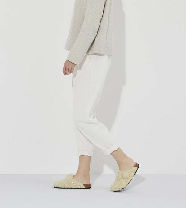 Birkenstock  - Cream clogs