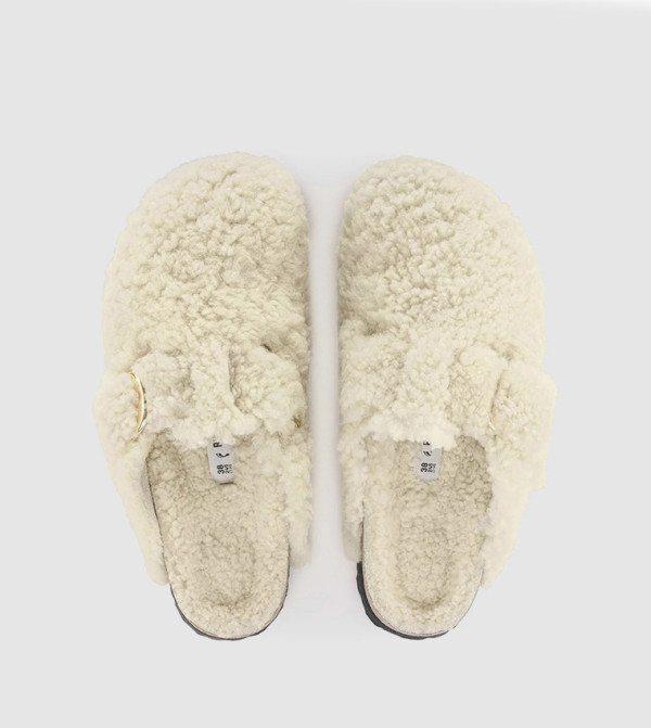 Birkenstock  - Cream clogs