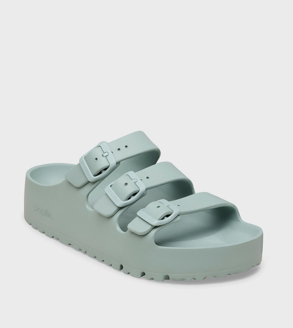 بيركنستوك  الصنادل المسطحة - أخضر Flat Sandals