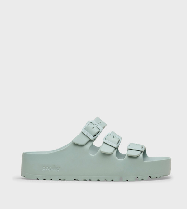 بيركنستوك  الصنادل المسطحة - أخضر Flat Sandals