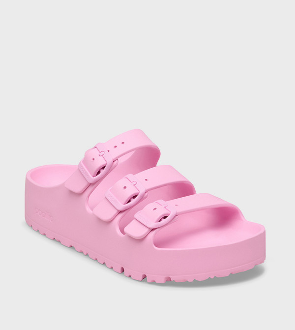 بيركنستوك  الصنادل المسطحة - وردي Flat Sandals