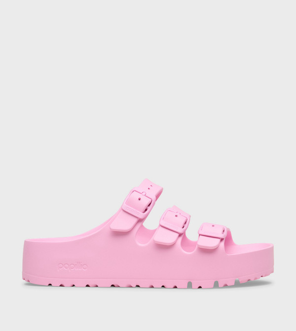 بيركنستوك  الصنادل المسطحة - وردي Flat Sandals