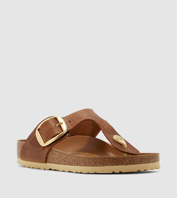 Birkenstock kw-local-stock - Brown Slides