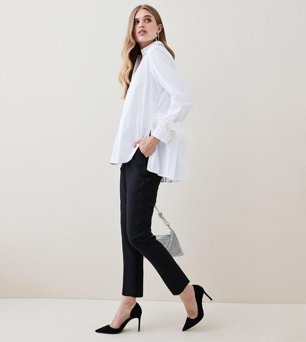 Karen Millen - Outlet  - Black Casual Pants