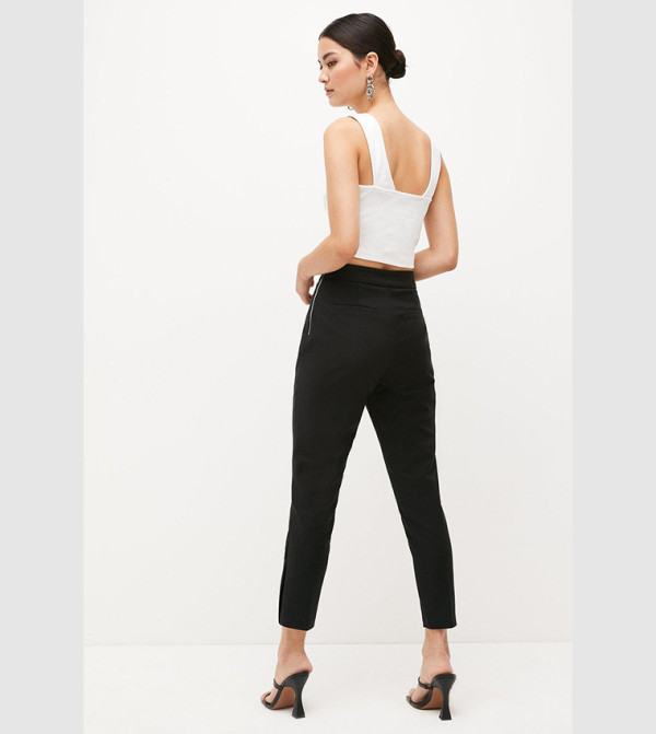 Karen Millen  Casual Pants - Black Regular Pants