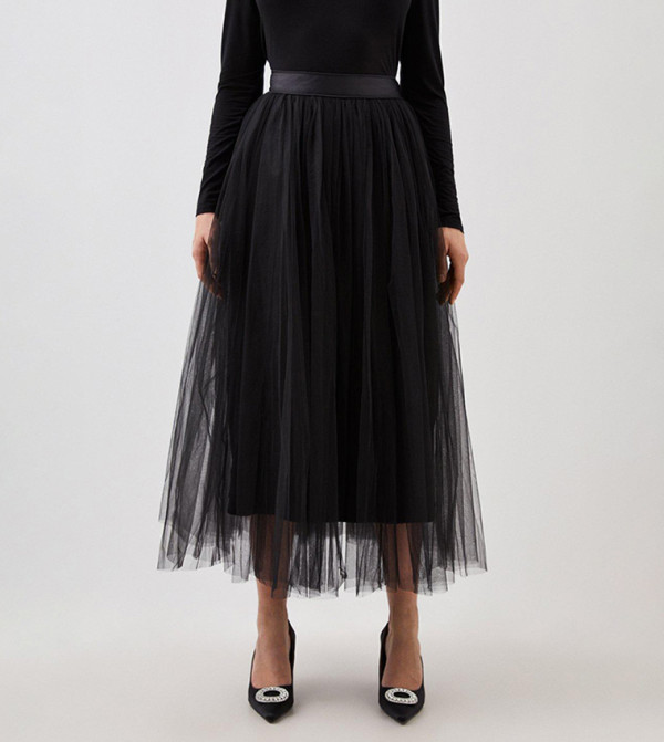 Karen Millen  Maxi Skirts - Black Skirts