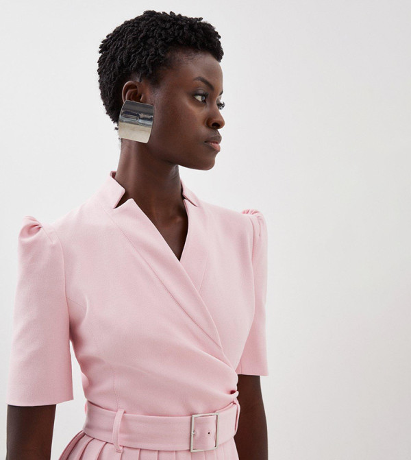 Karen Millen - Outlet  - Pink Midi Dresses