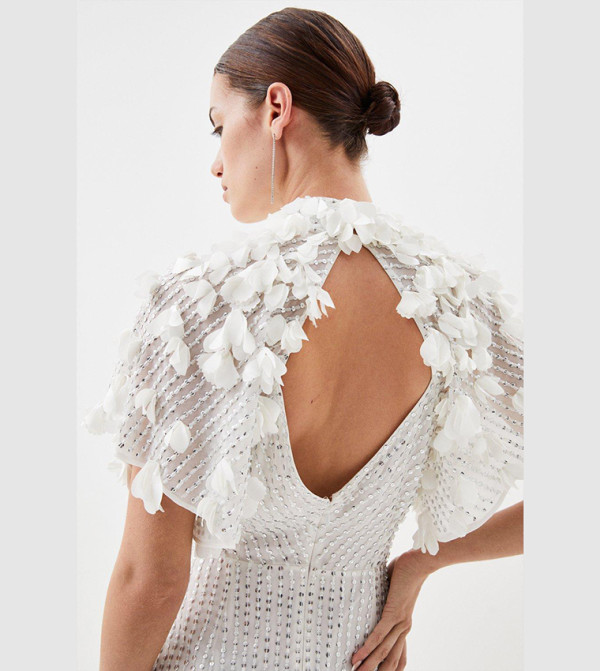 Karen Millen - Outlet  ramadan - Ivory Maxi Dresses