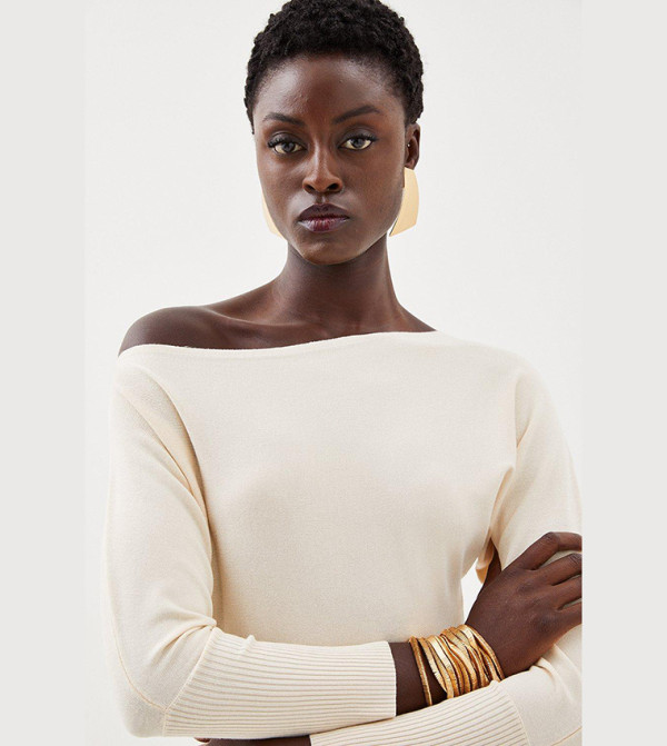 Karen Millen  - Ivory Casual Dresses