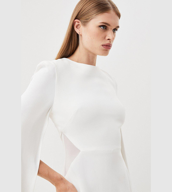 كارن ميلين  devil-wears-prada-miranda - عاجي  فساتين كاجوال