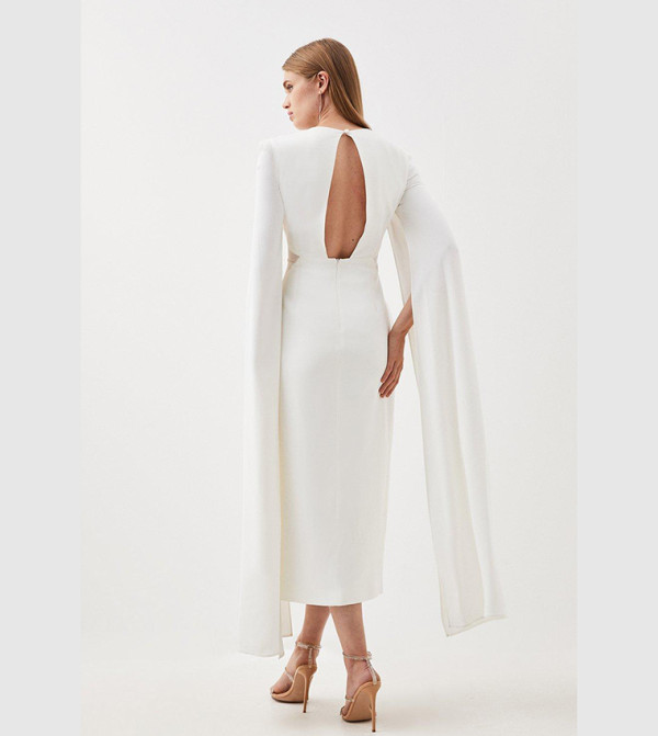 كارن ميلين  devil-wears-prada-miranda - عاجي  فساتين كاجوال